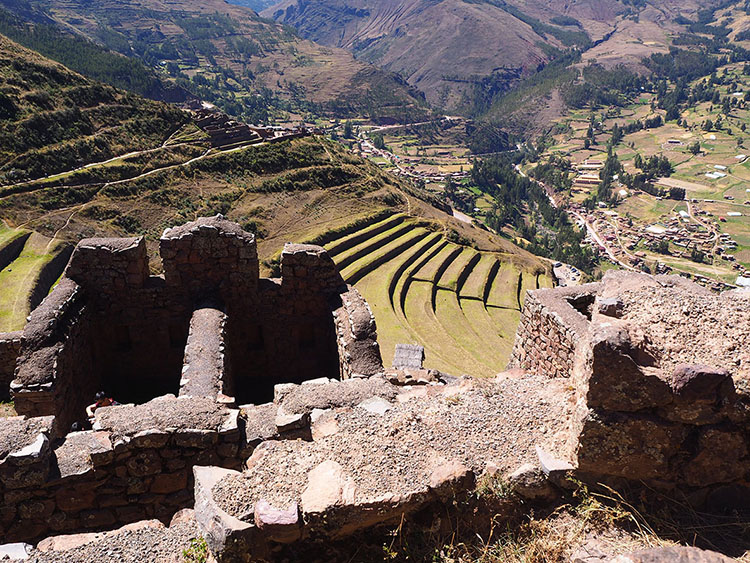 Pisac vallée sacrée des Incas Pérou Année Sympathique